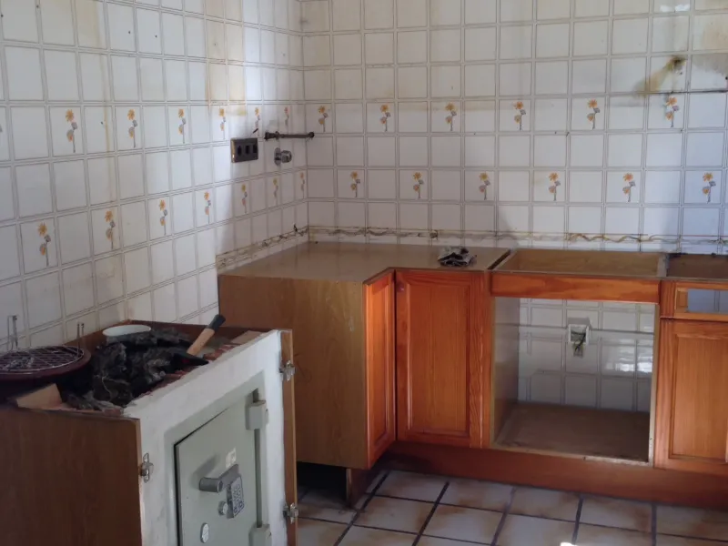 Estado original de la cocina antes de la reforma