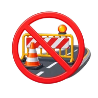 Restricción de obras que impliquen impedimentos en la vía pública o el tráfico